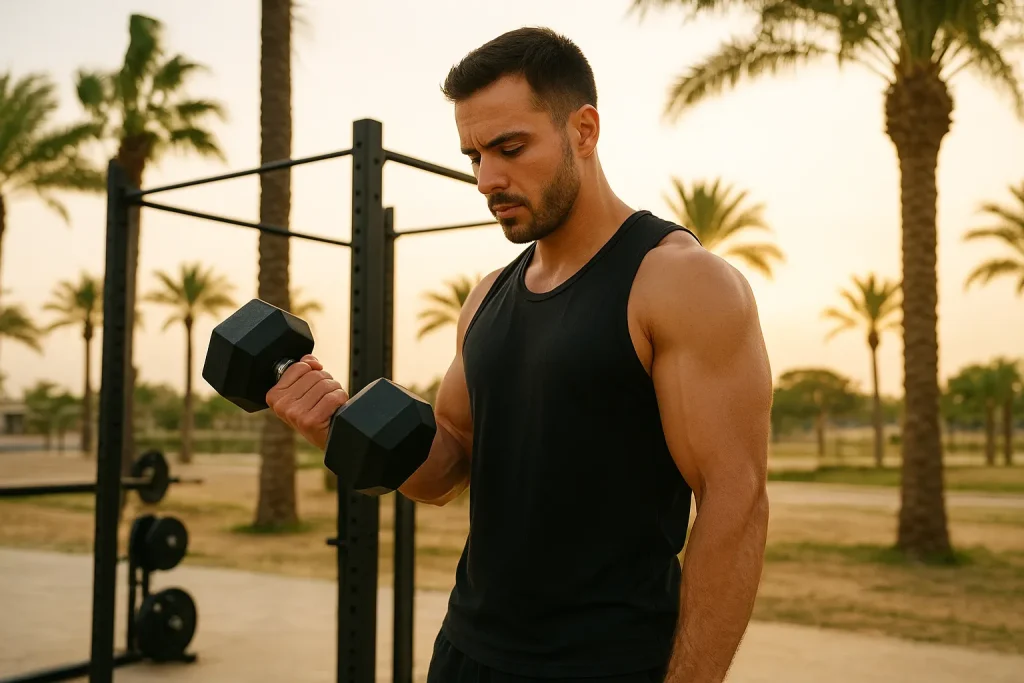 بهترین زمان برای تمرین بدنسازی در هوای گرم کیش